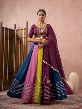 Dark Purple Chaniya Choli
